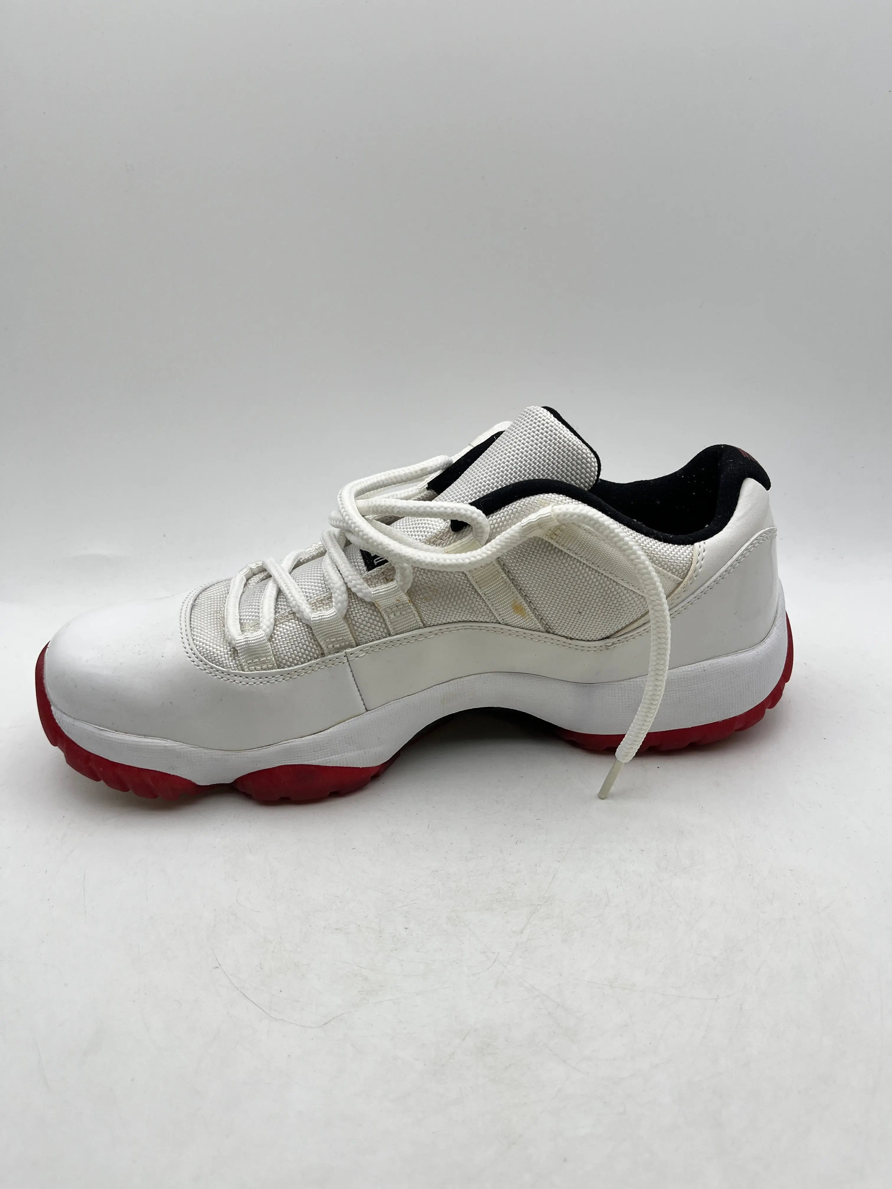 Air Jordan 11 Retro Low White Red Cherry Mens US 10.5 - Used FRENLY BRICKS - Open 7 Days